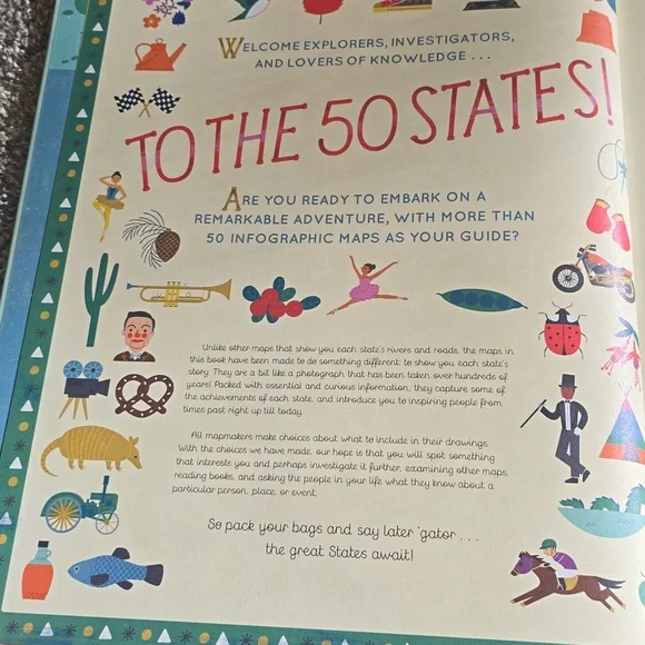'The 50 States' Kids Map Book - Picture 10 of 10